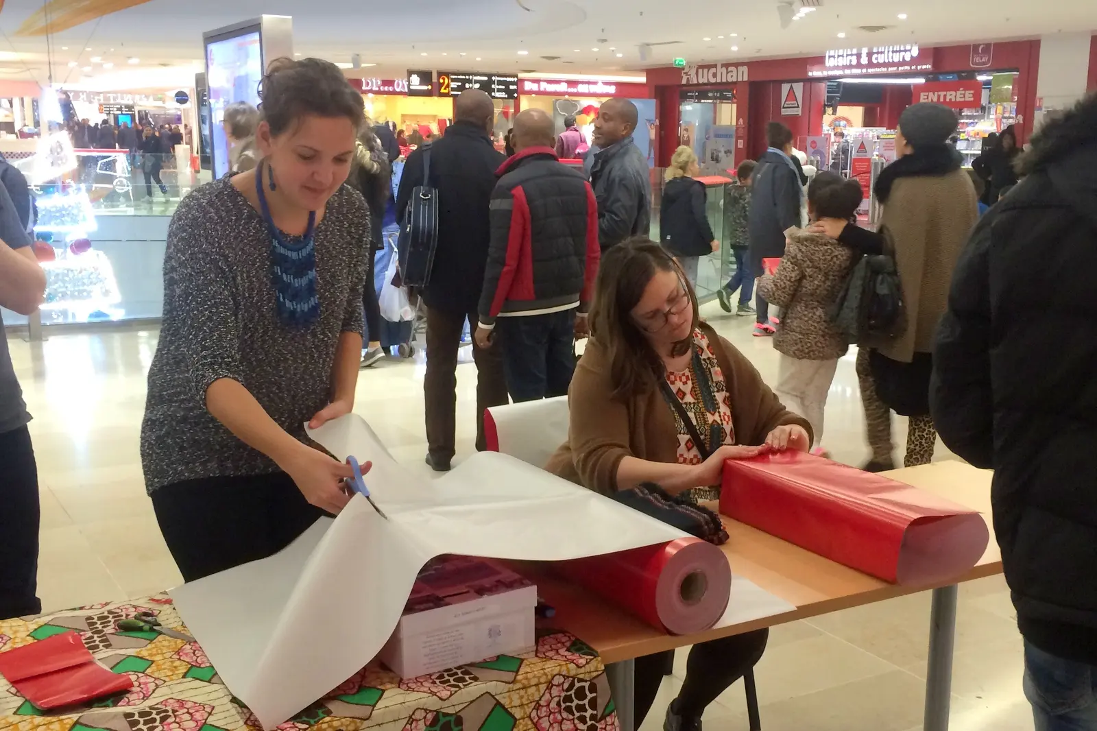 Actions papiers cadeaux — 1