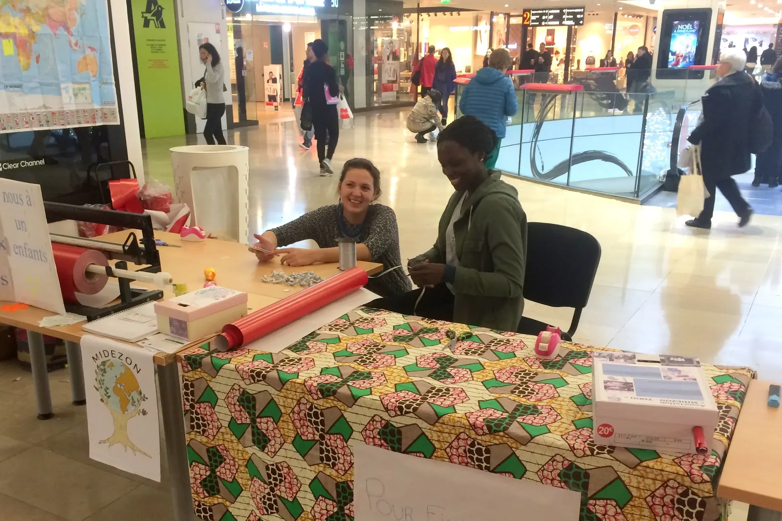 Actions papiers cadeaux — 2
