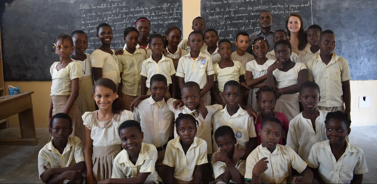 Mission éducation au Togo : Marine et Émilie en classe et au soutien scolaire