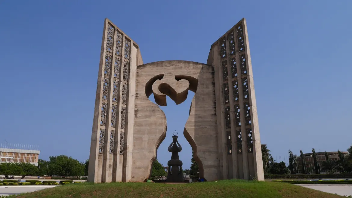 Das Unabhängigkeitsdenkmal in Lomé