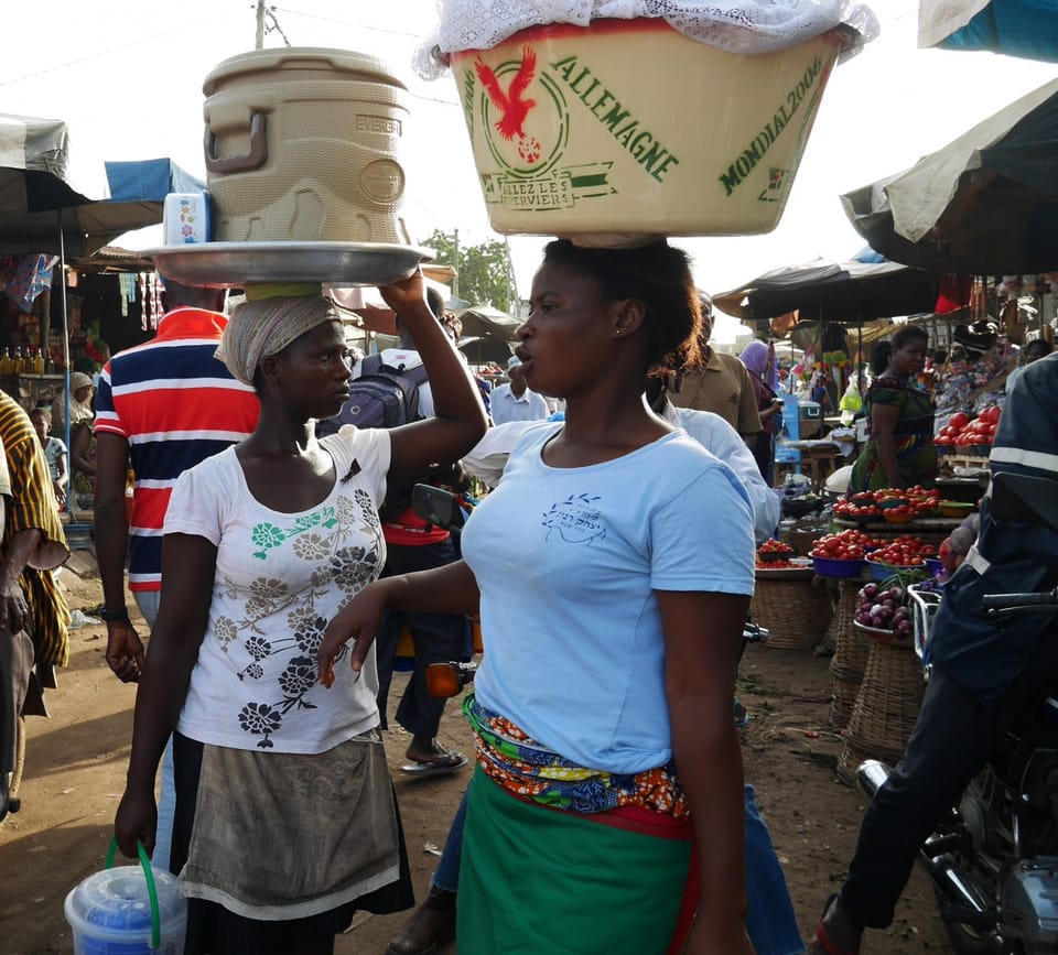Stand au marché